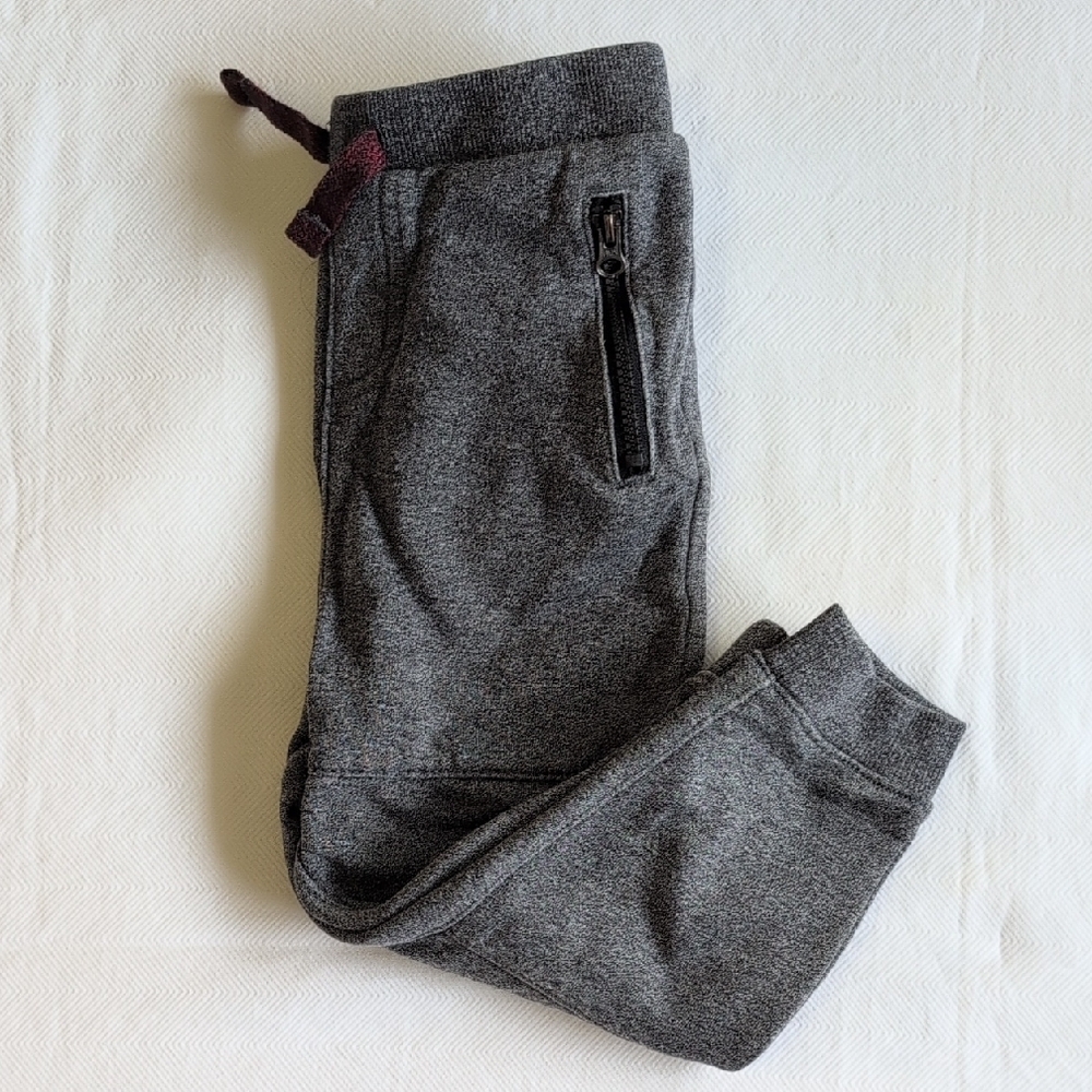 george gray marl moto style comfy joggers sweatpants 18-24 months baby boy